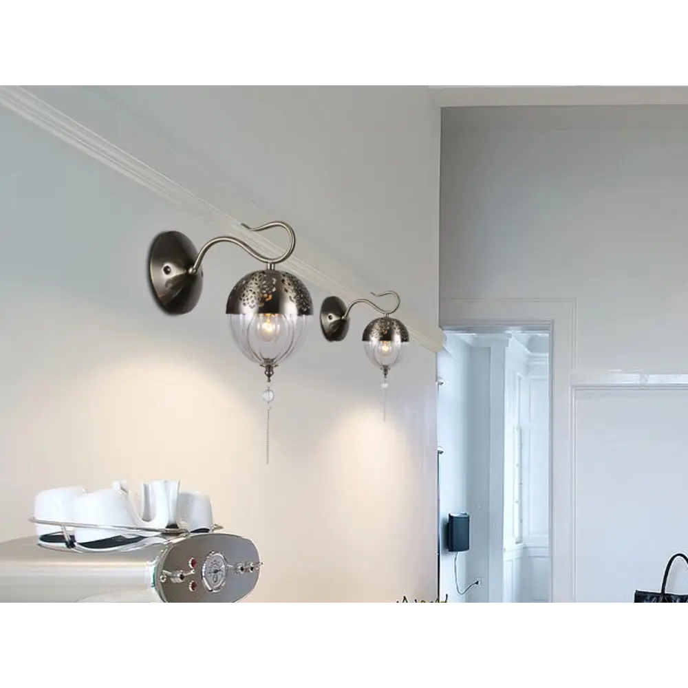 Бра «Faberge» 594/1А 1хЕ14х40 Вт цвет античная бронза Escada STLM-2029856 - Вид №5