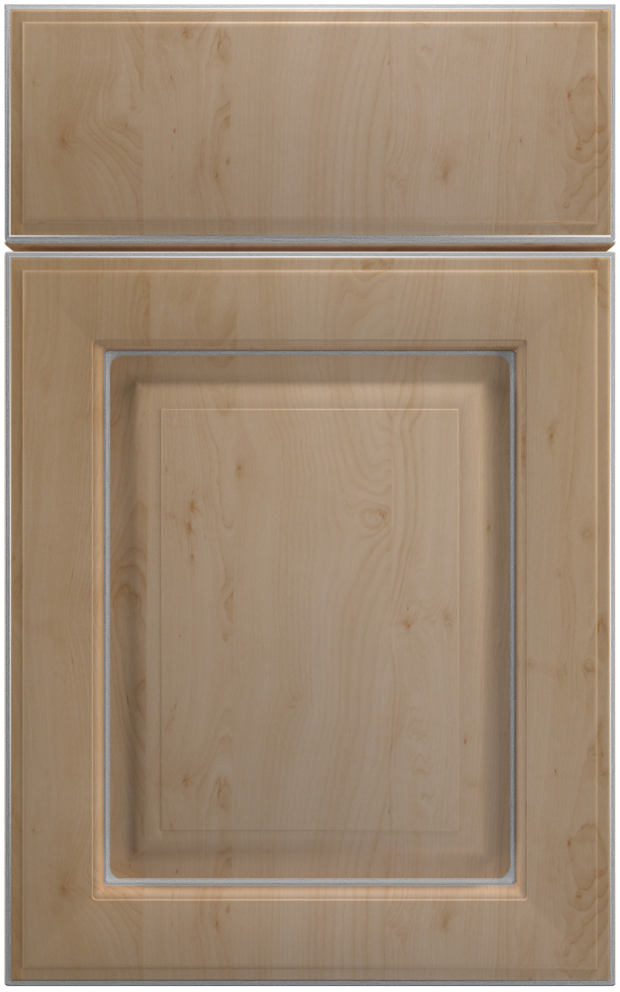 Фасады для кухни Патина Фрезеровка «Шеффилд» Берёза полированная №22 SIST3373-7507 SIDAK