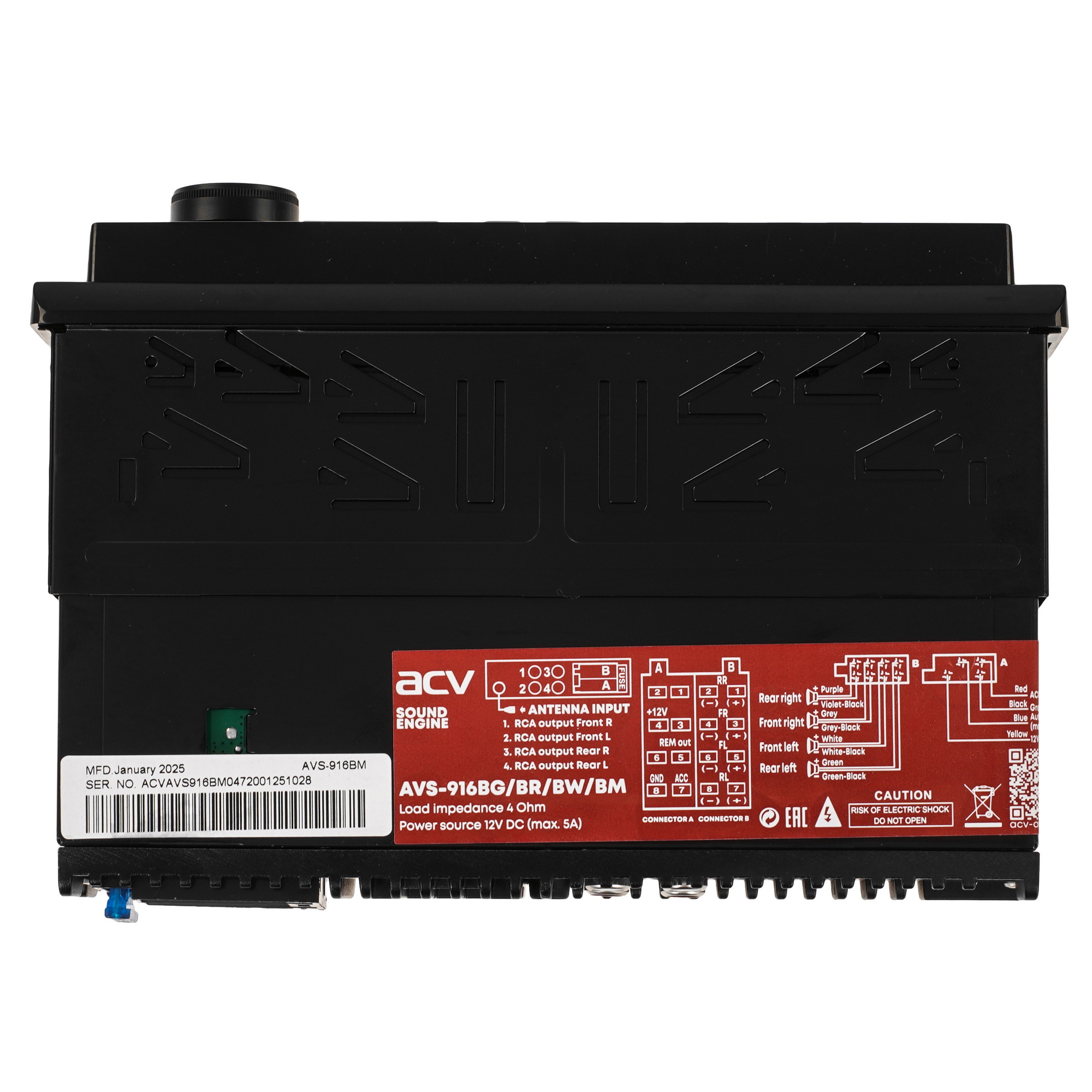 5472765 Автопроигрыватель ACV AVS-916BM STDN-0137695 - Вид №4