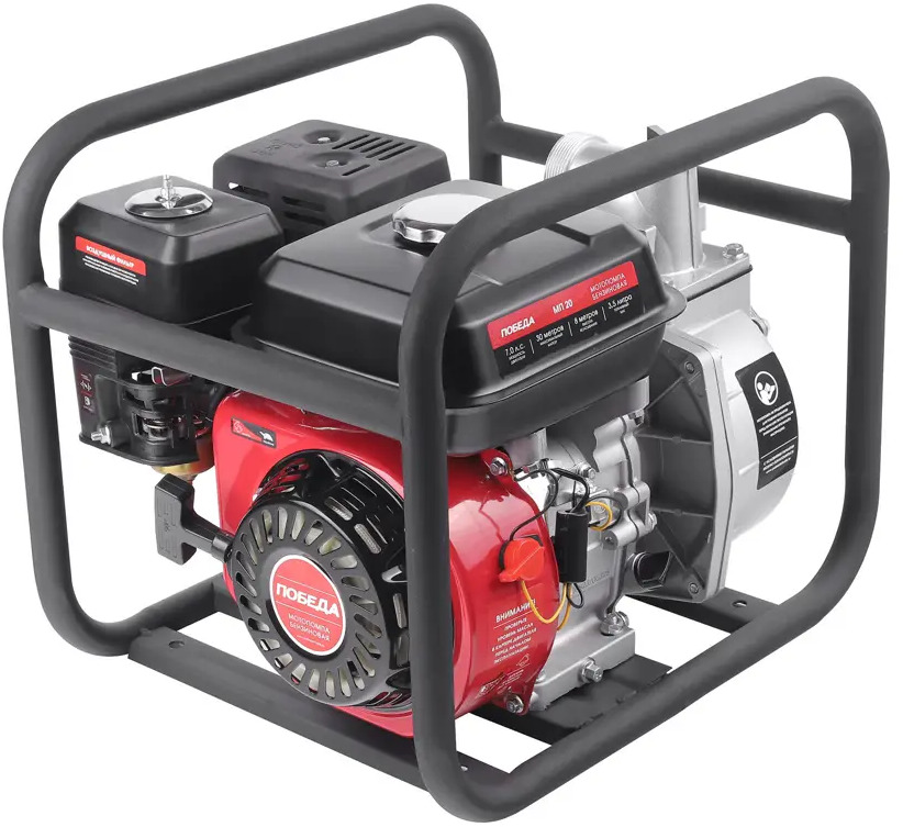 Мотопомпа Santreyd Победа МП 20 с двигателем 7 л.с. для эффективного водоснабжения 89367502