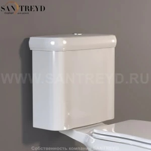 108101 Бачок для унитаза Белый Kerasan RETRO Италия