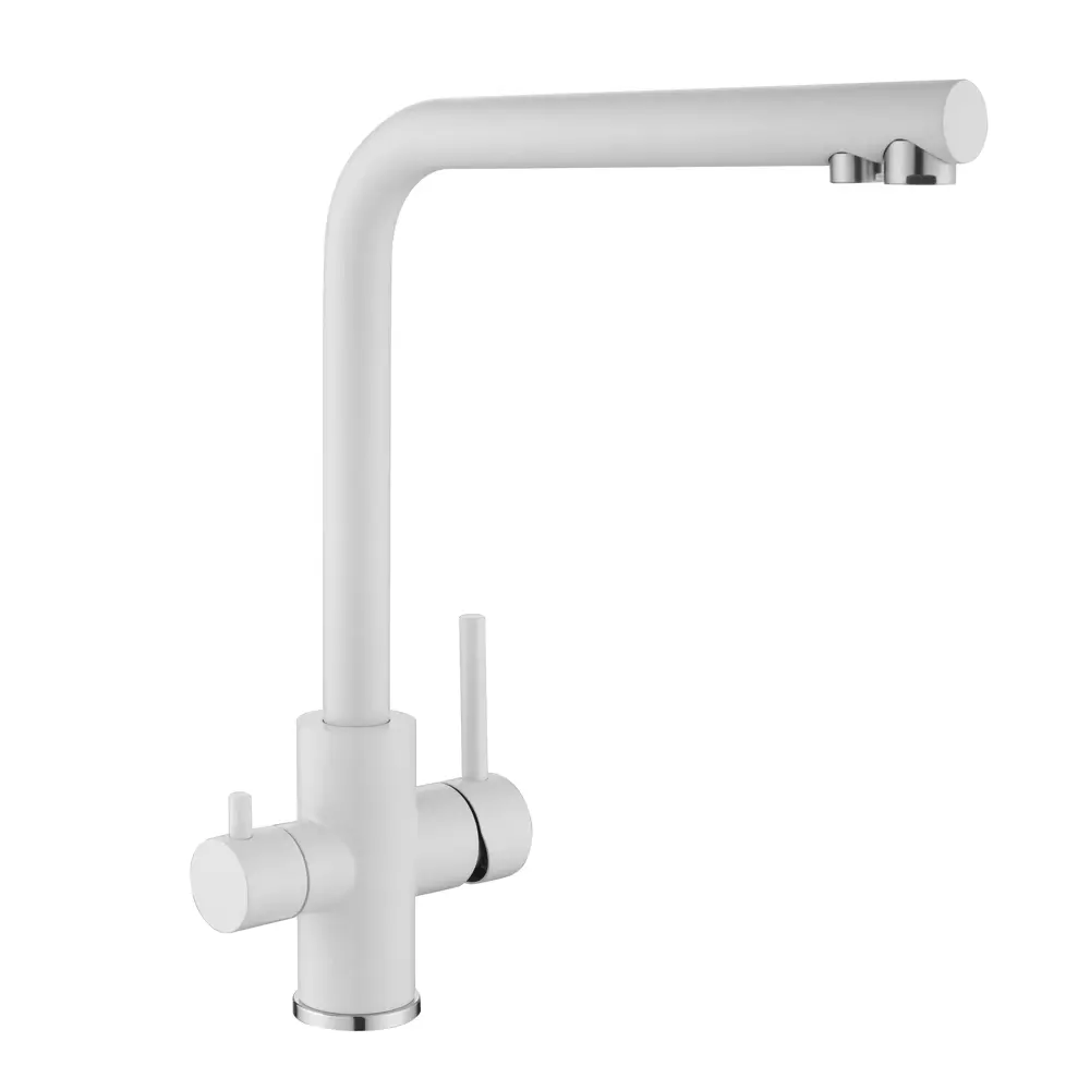 Смеситель для кухни Osgard Luzza высота 34.9 см нержавеющая сталь цвет жасмин STLM-2031374