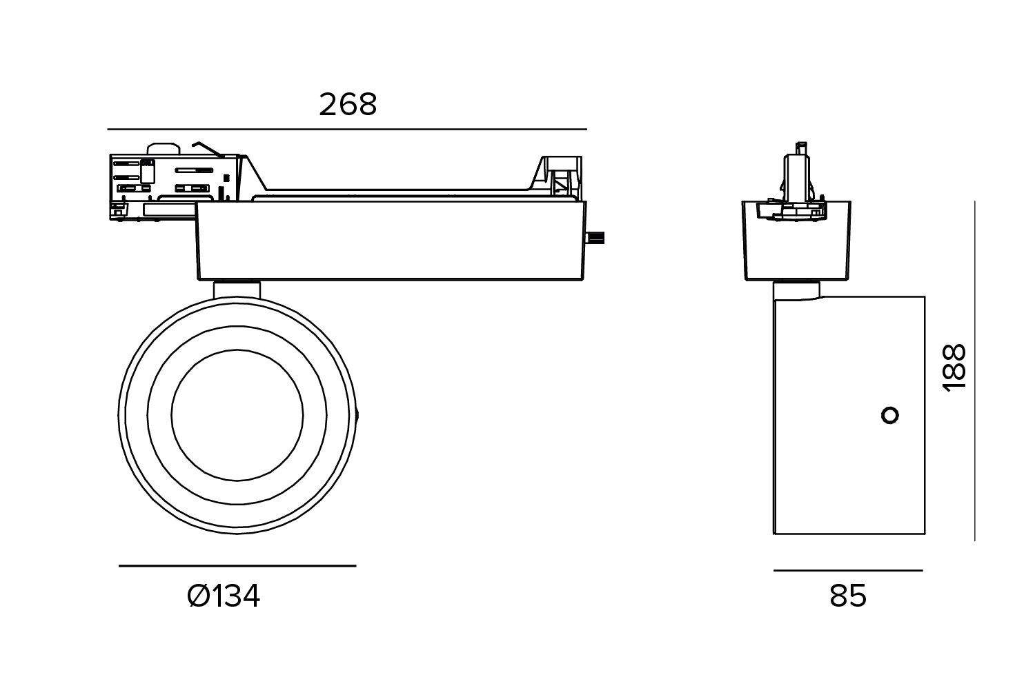 Алюминиевое светодиодное освещение TARGETTI Zeno ARCH-00099037 - Вид №7