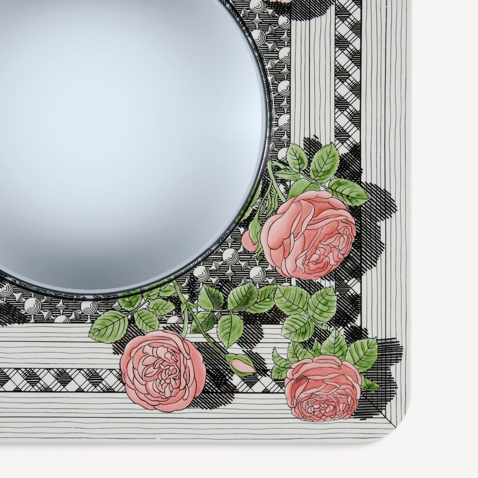 Зеркало в рамке Fornasetti Musciarabia con rose ARCH-00050147 - Вид №2