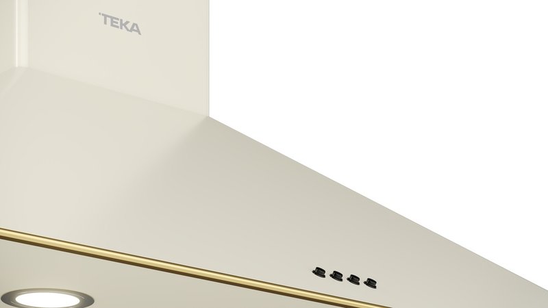 1301137 Вытяжка Teka DOS 90.1 VN VANILLA/OLD BRASS Польша  - Вид №2