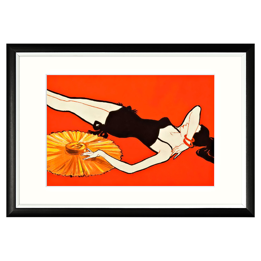 828199243_1818 Арт-постер «Пари-Пляж» Object Desire 