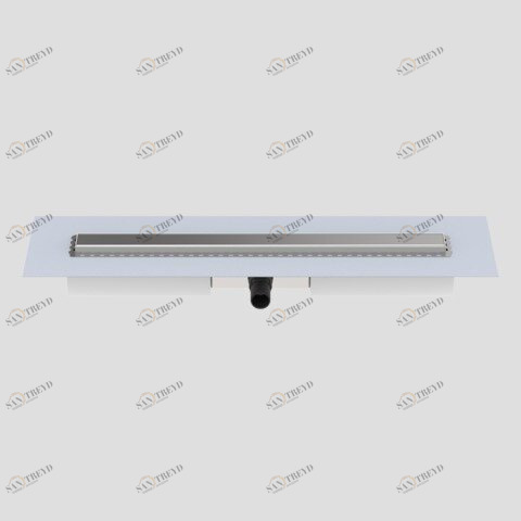 SANIT 121305040110 SANIT Душ канал полный 650/50/62/11 горизонтальный 