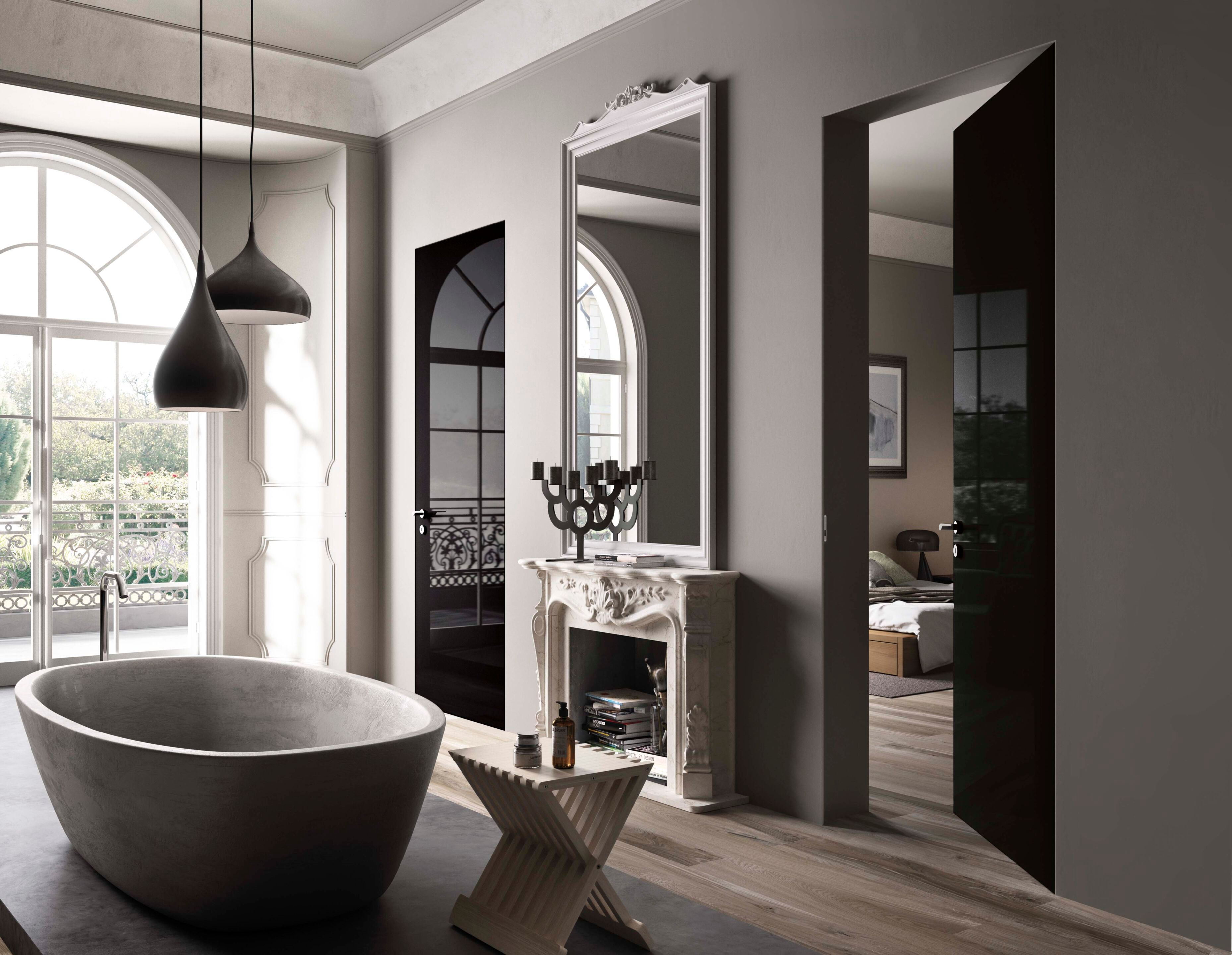 Деревянные стены заподлицо двери FERREROLEGNO ноль ARCH-00087940 - Вид №3