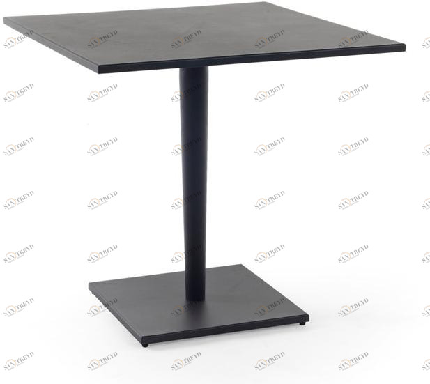 Unopiù Квадратный складной стол из алюминия Luce Luntaqu80g