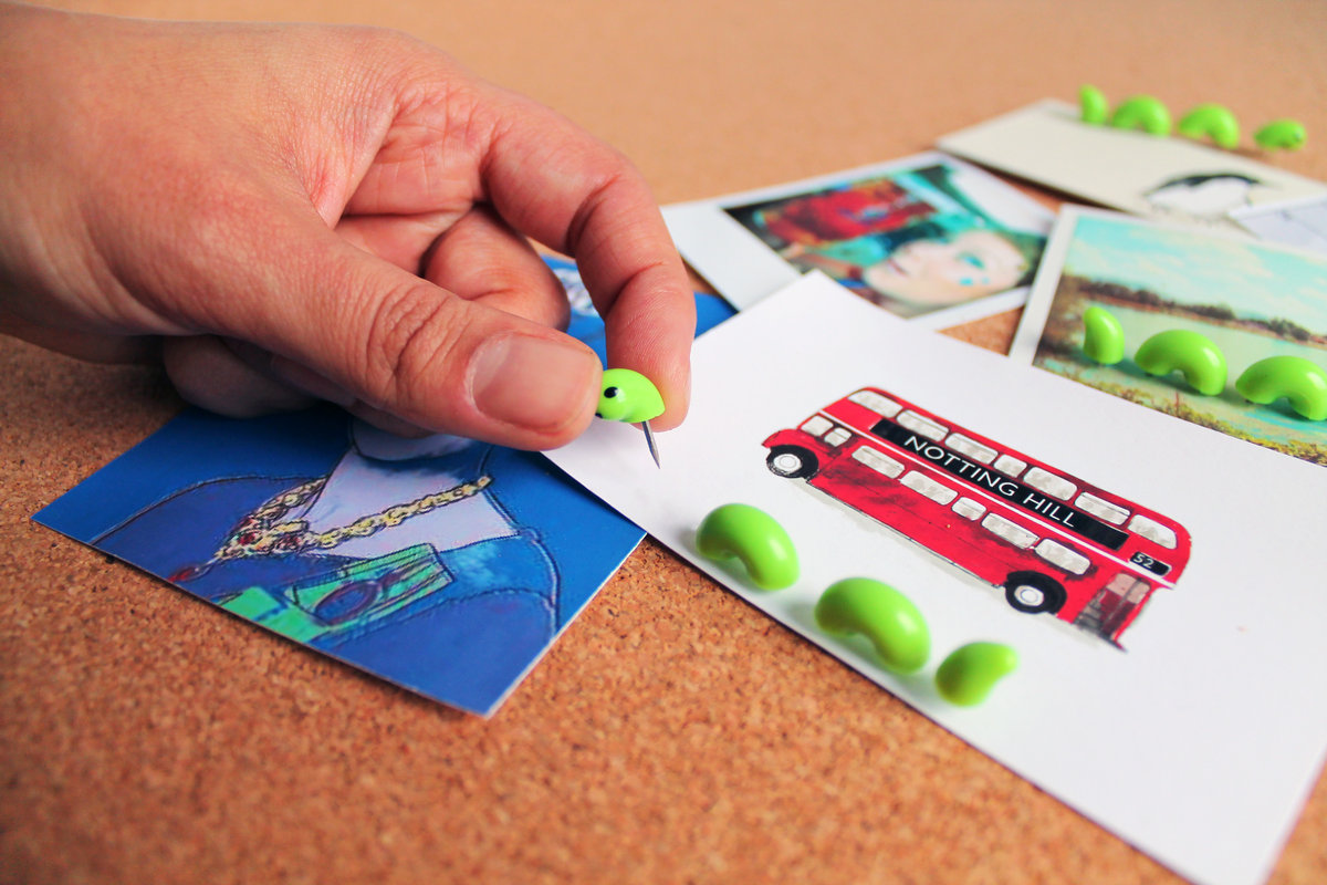 Набор канцелярских иголок Nessie SUCK UK SKPINNESSIE1 - Вид №2