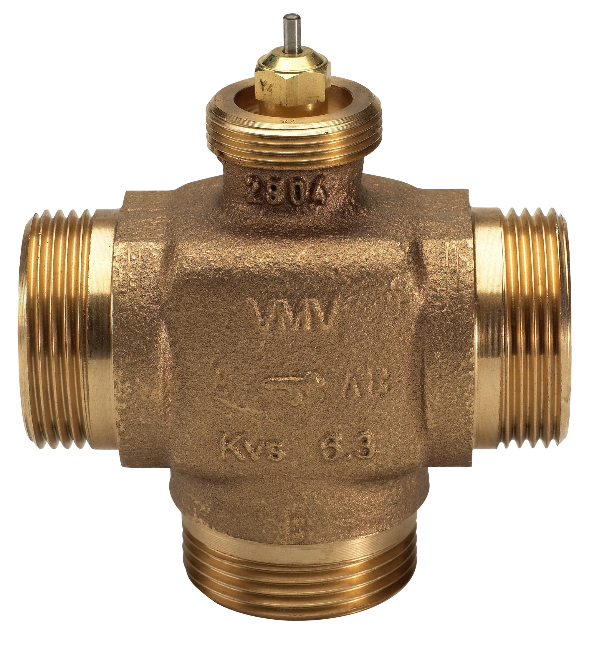 Danfoss Клапан регулирующий седельный трехходовой VMV Регулир.клапан Ду 15 3-х ходовой 065F6015  - Вид №11
