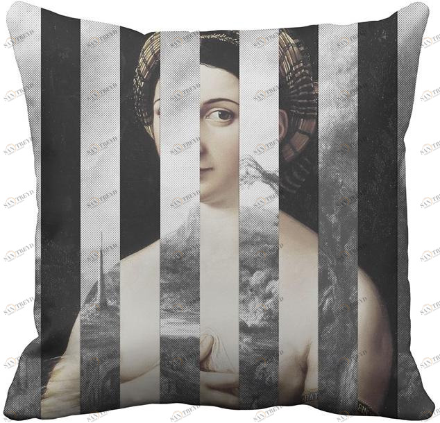 Mineheart Подушка из парусины квадратная  Acc/088 -bc 