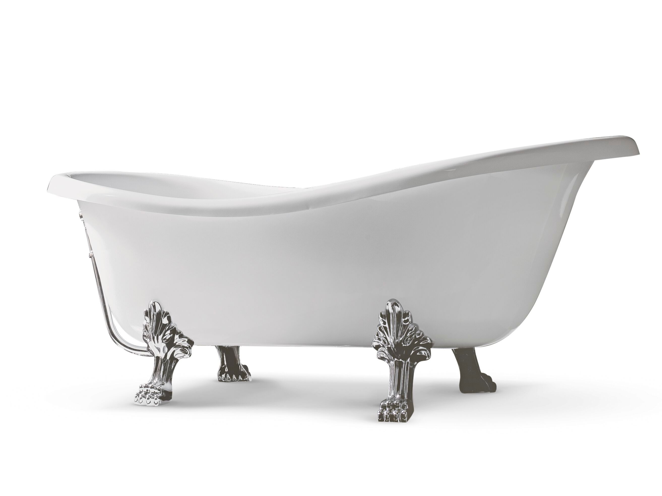 Ванна в центре овальной комнаты на ногах Gruppo Treesse мебель для ванной комнаты-отдельно стоящие ванны ARCH-00036171 - Вид №2