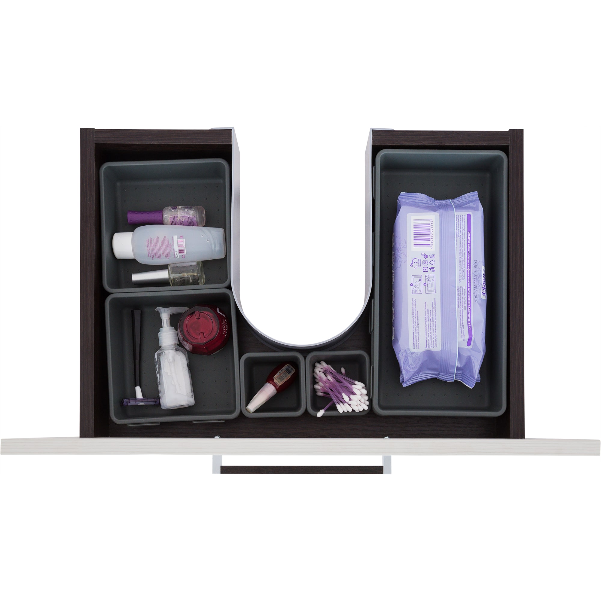 82109201 Лоток 15х23х5 см, цвет графитовый Santreyd  - Вид №5