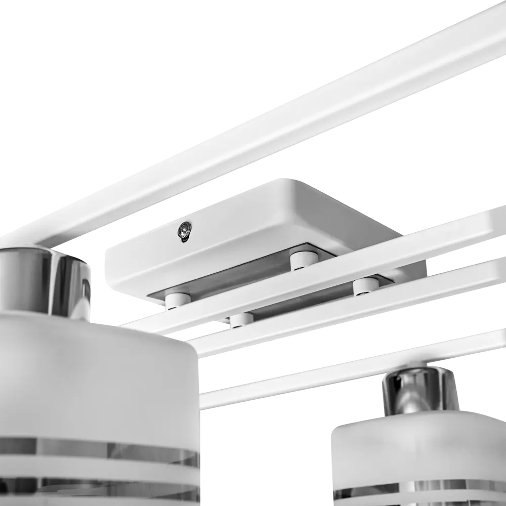 Люстра De City Тетро - современное потолочное освещение с матовыми стеклянными плафонами 84773460 STLM-0054990 - Вид №3