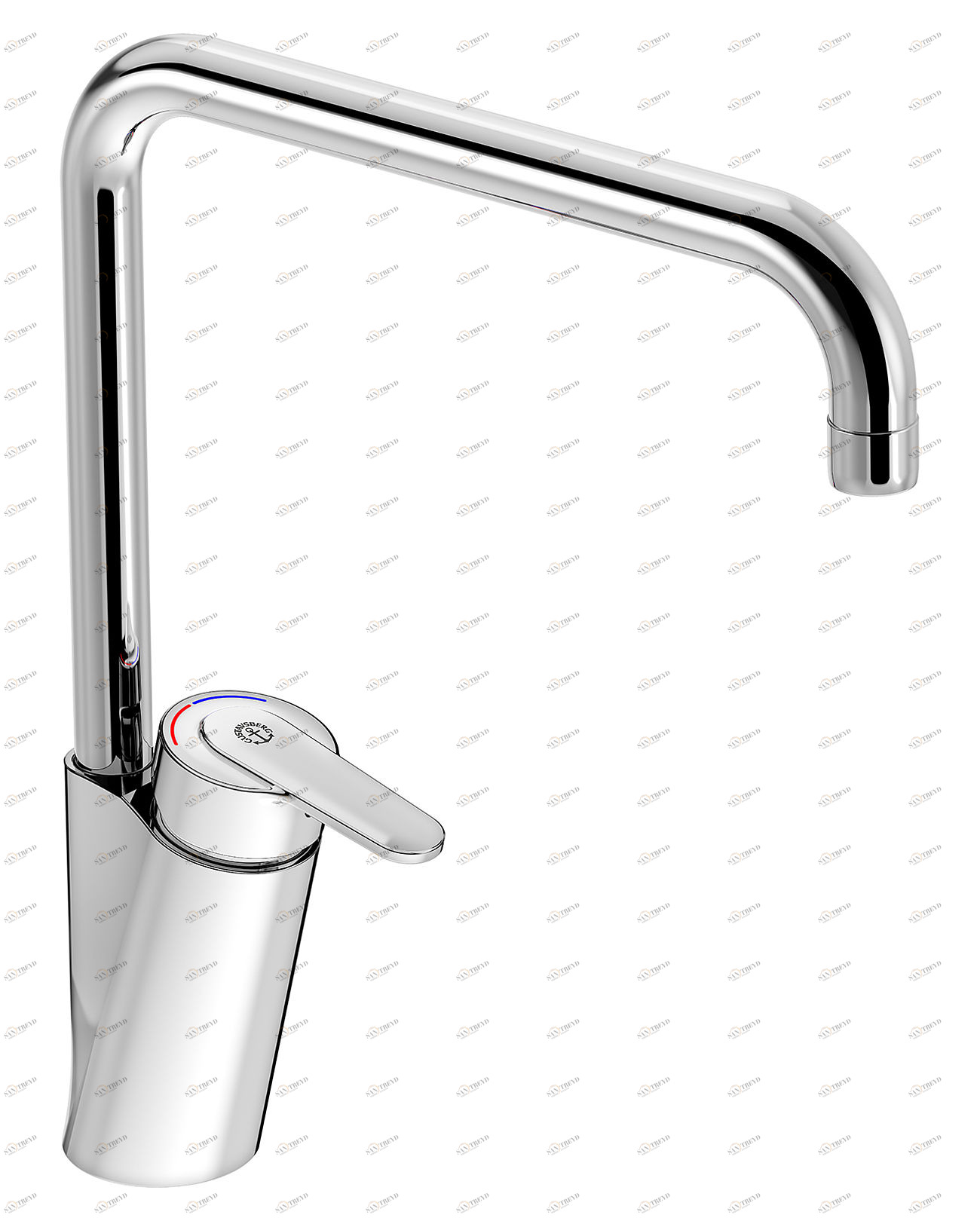 Смеситель для кухни Nordic Plus — высокий излив Gustavsberg GB41203756 