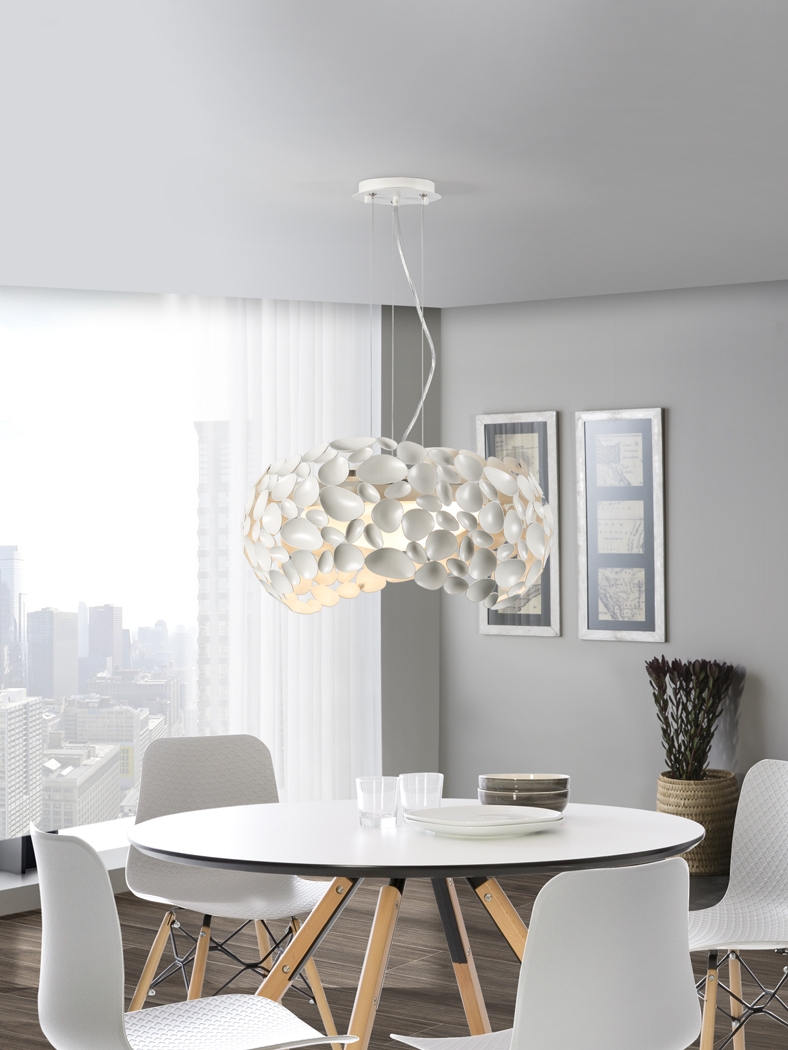 063962 Подвесной светильник Ø47 5L белый Schuller Narisa 