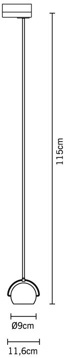 Fabbian Освещение трека из хромированного металла Beluga colour sun-id-1489644 - Вид №8