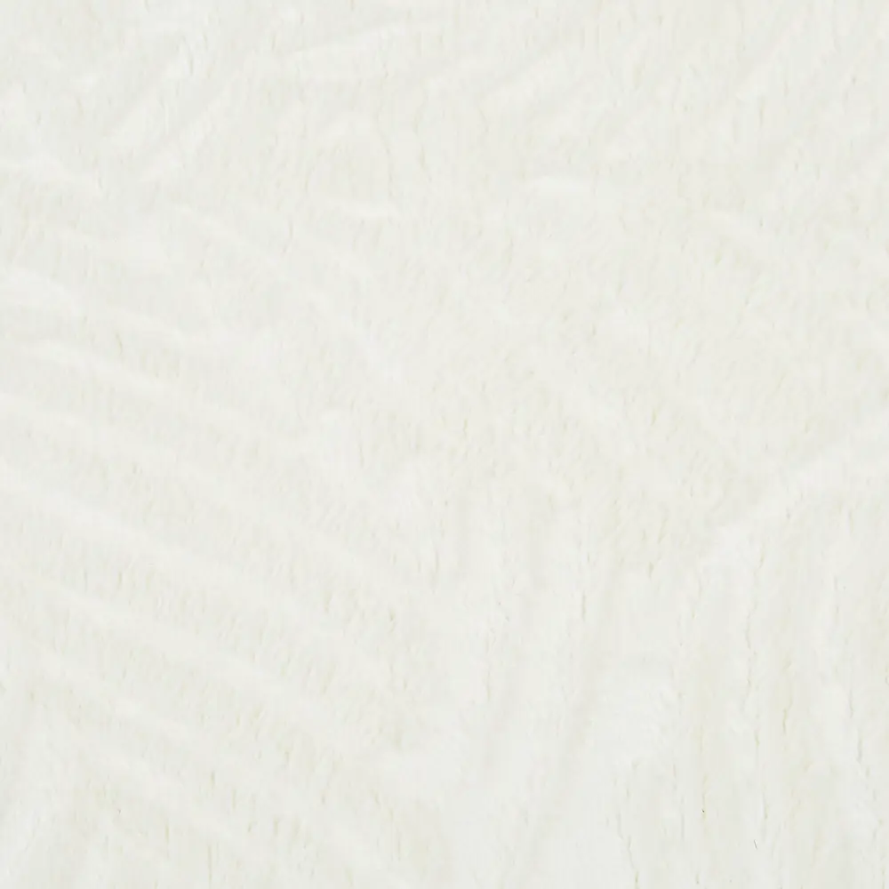 Плед Сlassic Leaves 180x200 см фланель цвет кремовый Ardenza Весеннее промо STLM-2157389 - Вид №1