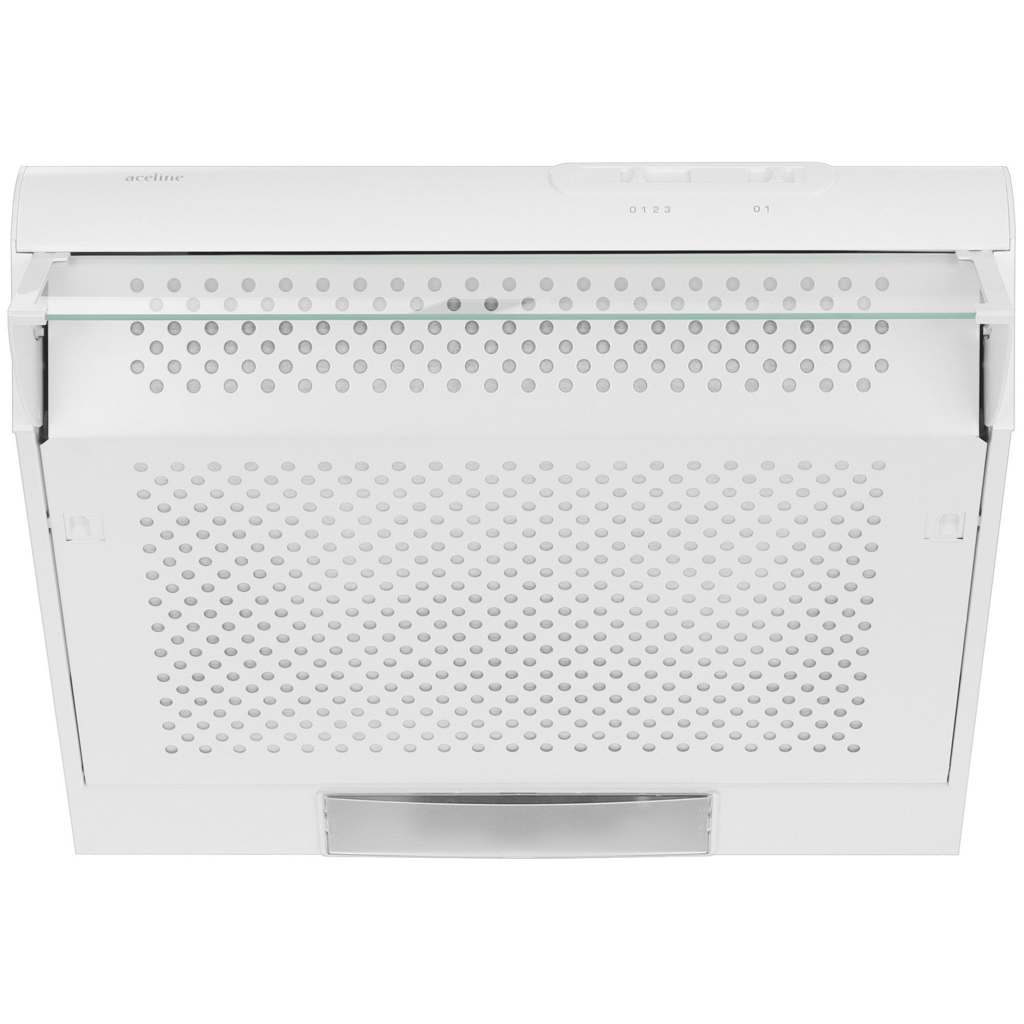 9072290 Вытяжка подвесная Aceline ES-60W белый/прозрачный STDN-0027637 - Вид №1