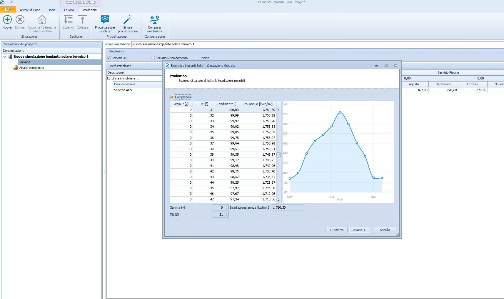 Программное обеспечение, предназначенное для проектирования солнечных фотоэлектрических систем Blumatica Blumatica Impianti Fotovoltaici ARCH-00145768 - Вид №1