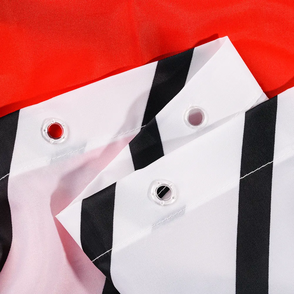 Штора для ванны Moroshka Memphis 180x200 см полиэстер цвет белый/красный STLM-2058758 - Вид №5