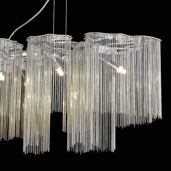 Люстра PO68052-9 nickel от Delight Collection никель DELIGHT COLLECTION ДИЗАЙНЕРСКИЕ 247074 Никель  - Вид №2