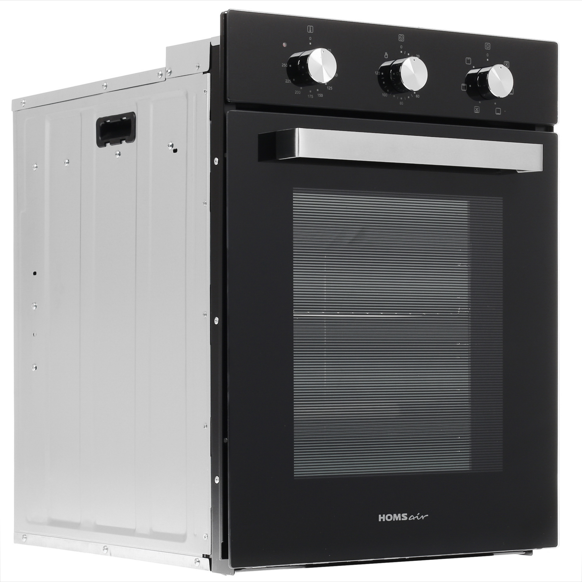 8160925 Электрический духовой шкаф HOMSair OEF451BK черный STDN-0102621 - Вид №1