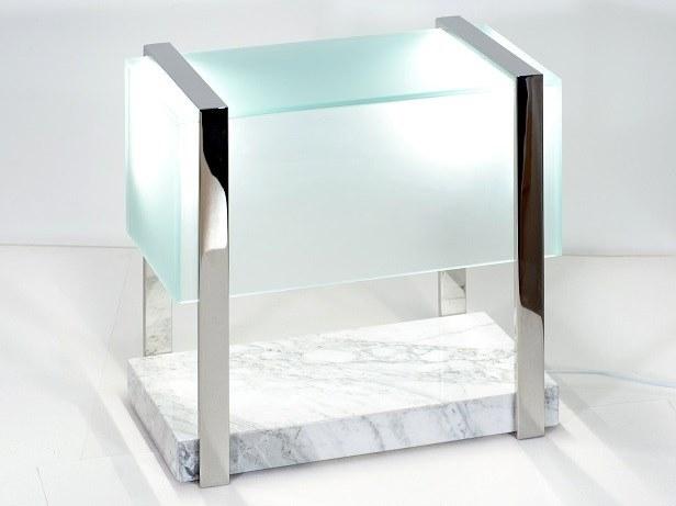 Ledevò Светодиодная настольная лампа из мрамора Suitcase sun-id-1354018 - Вид №1