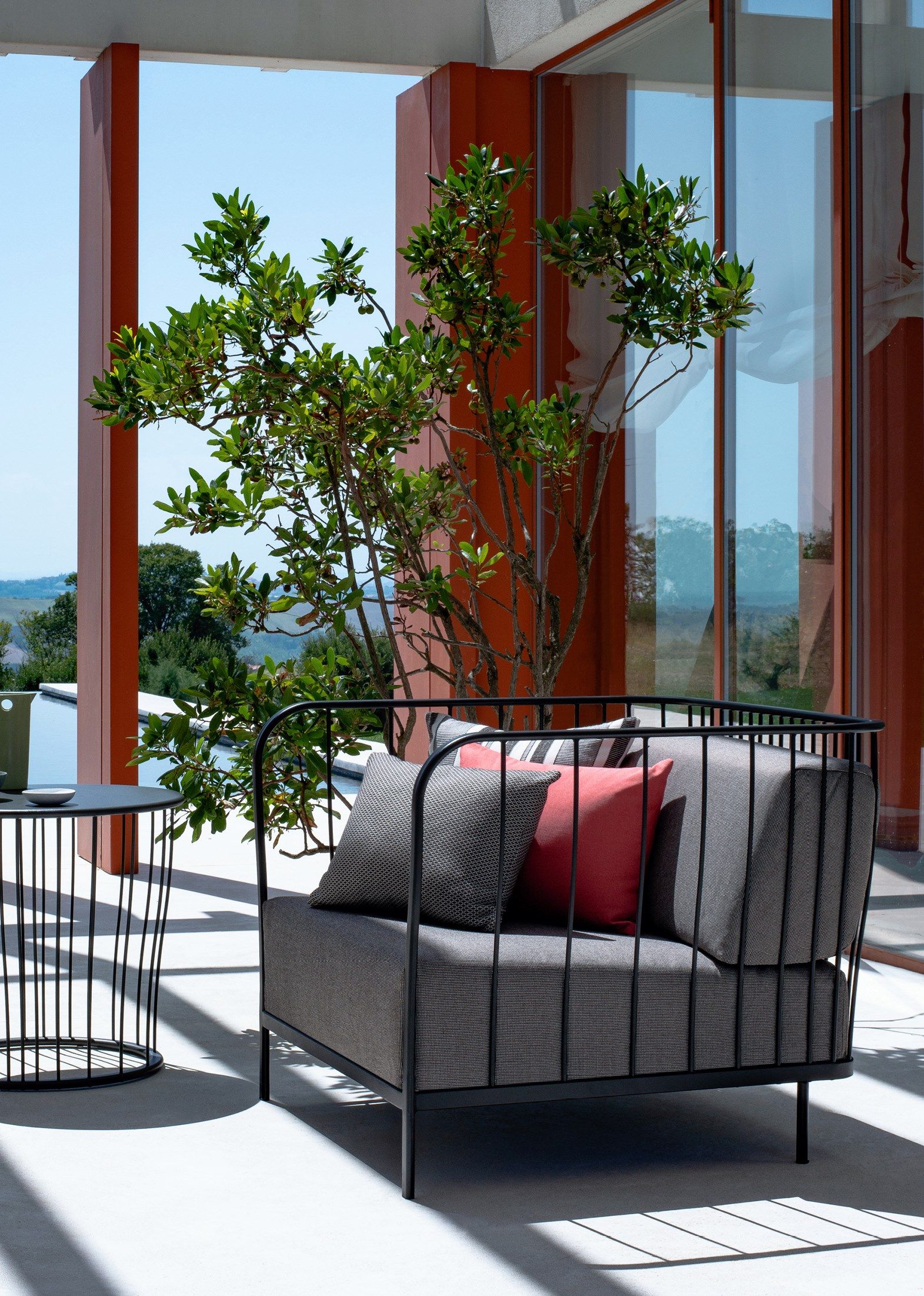 Тканевое мягкое угловое садовое кресло emu Cannolè ARCH-00124032 - Вид №18