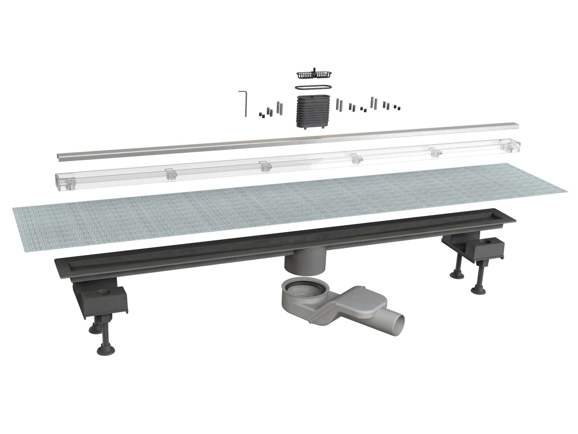 Слив для душа из нержавеющей стали Bonomini Canalissima ARCH-00131766 - Вид №1