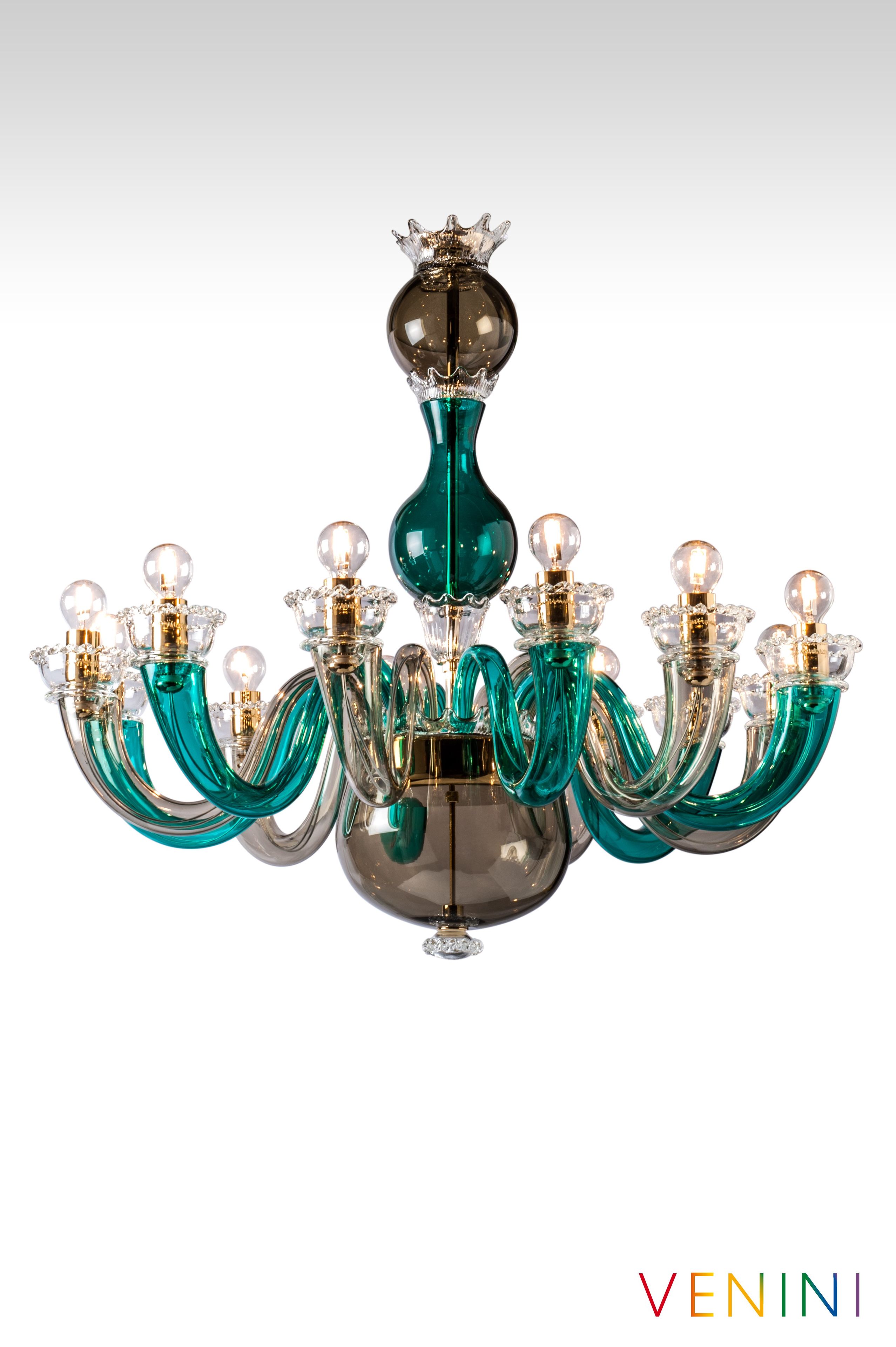 Люстра ручной работы из дутого стекла VENINI Gio Ponti ARCH-00065559 - Вид №5