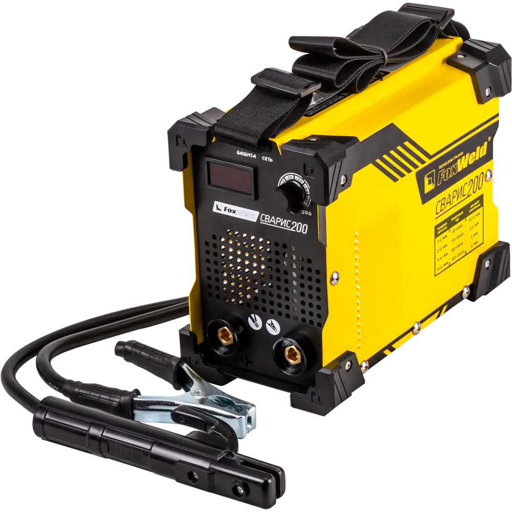 FoxWeld Сварис200 - профессиональный сварочный инвертор для металлоконструкций 89340785 STLM-0844018