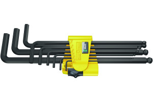 14979630 Набор Г-образных ключей 950 PKL/9 SZ N CLIP 9TLG / 9 PCS WE-022171 WERA