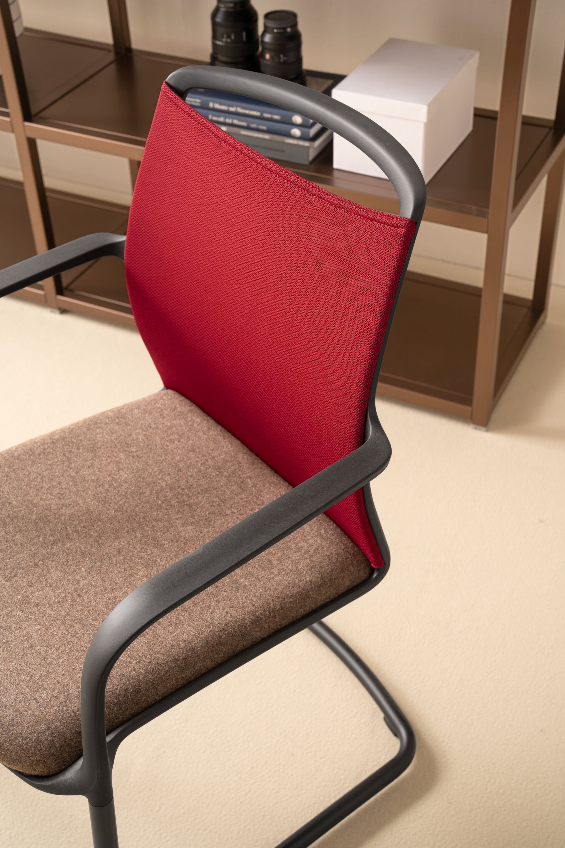 Тканевый консольный стул с подлокотниками Quinti Sedute JOKER ARCH-00099985 - Вид №3