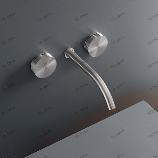 Настенный двойной ручки смеситель с носиком L. 220 мм  GIO43 CEADESIGN 