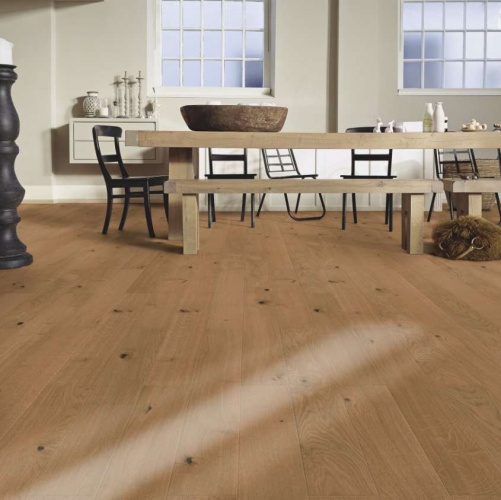 Паркетная доска Meister PS 300 Коньяк 8229 Дуб Натур с брашью (Текстурированная) 1187х142 мм 2300200081 - Вид №2