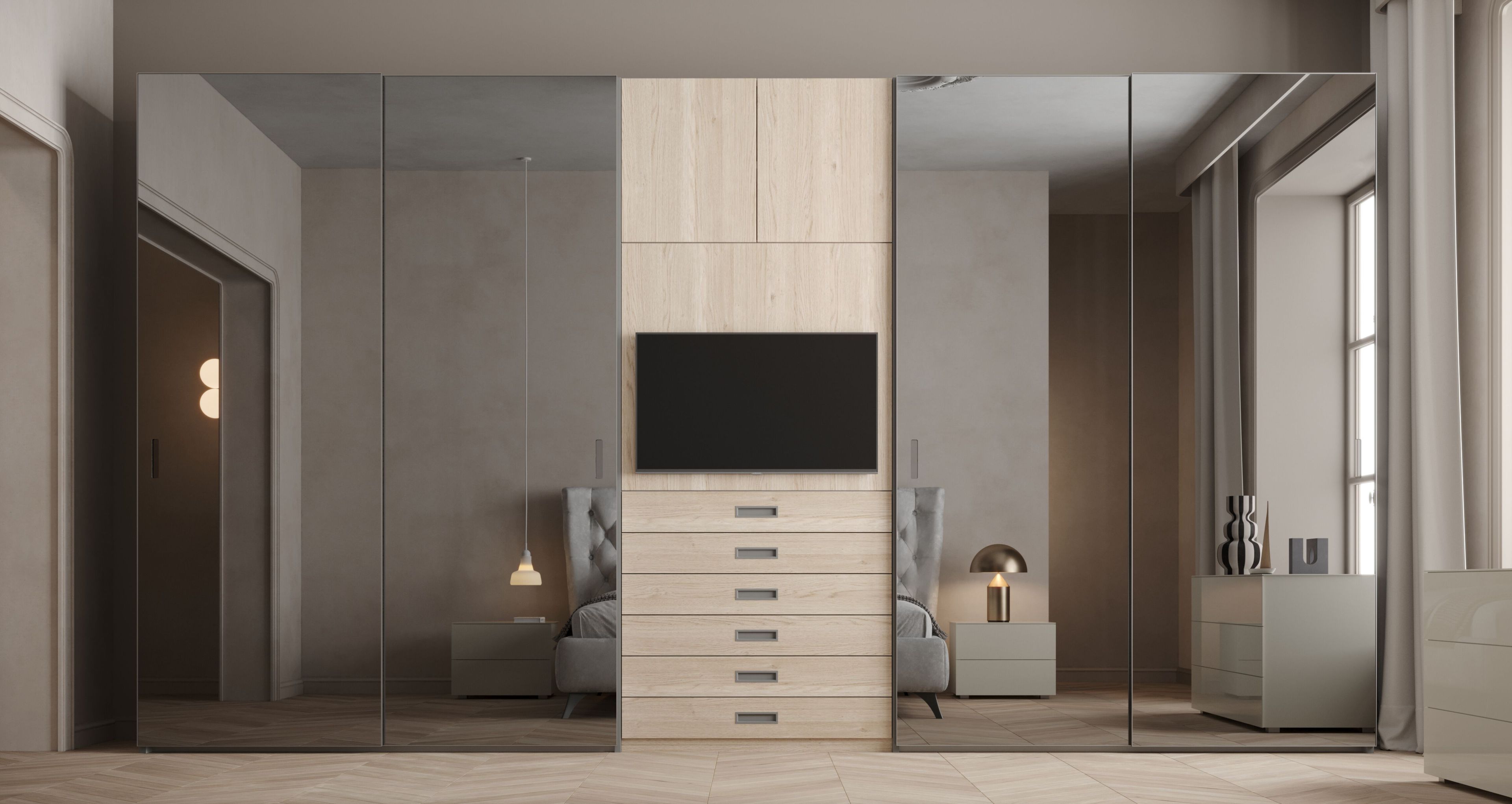 Деревянная спальня Giessegi C09 ARCH-00136119 - Вид №4