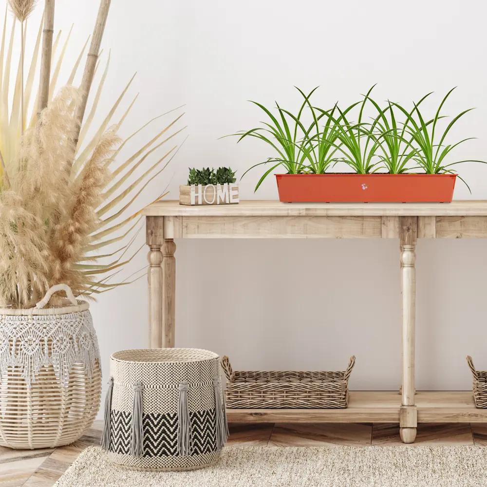 Балконный ящик INGREEN для цветов 100 см терракотовый 12973299 STLM-0002608 - Вид №4