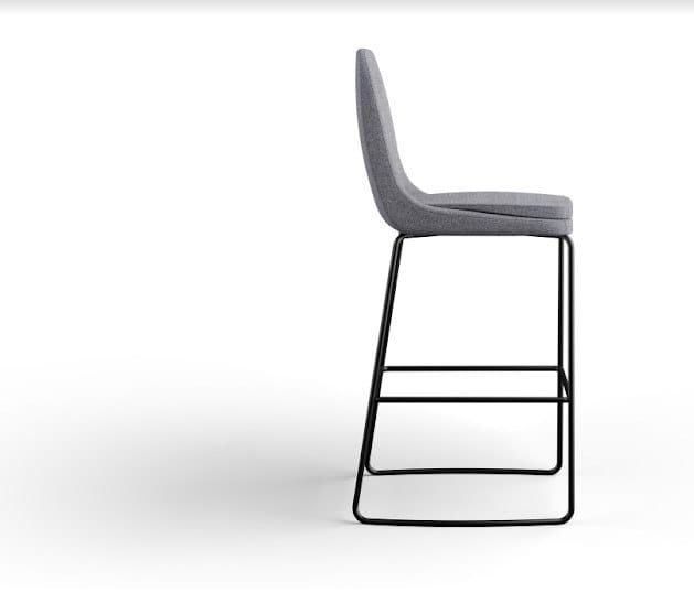 Высокий табурет из ткани ROSSIN Sofie ARCH-00104067 - Вид №1