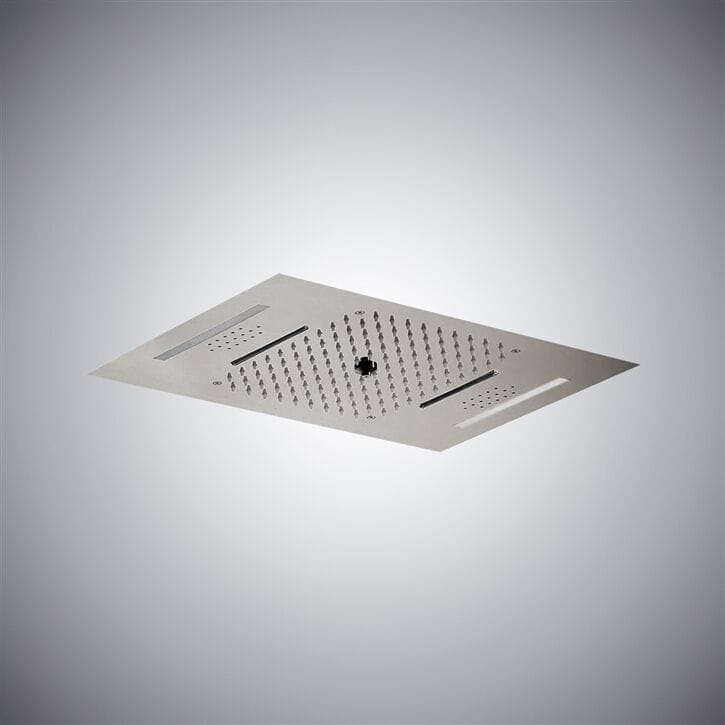 Светодиодная потолочная душевая головка из нержавеющей стали Fontana Showers Luxe Fontaine ARCH-00004624