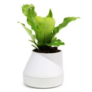 Горшок цветочный Hill Pot, маленький, белый
