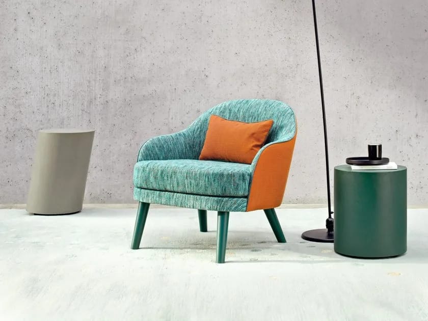 Тканевое кресло с подлокотниками Very Wood ARCH-00087525 - Вид №2