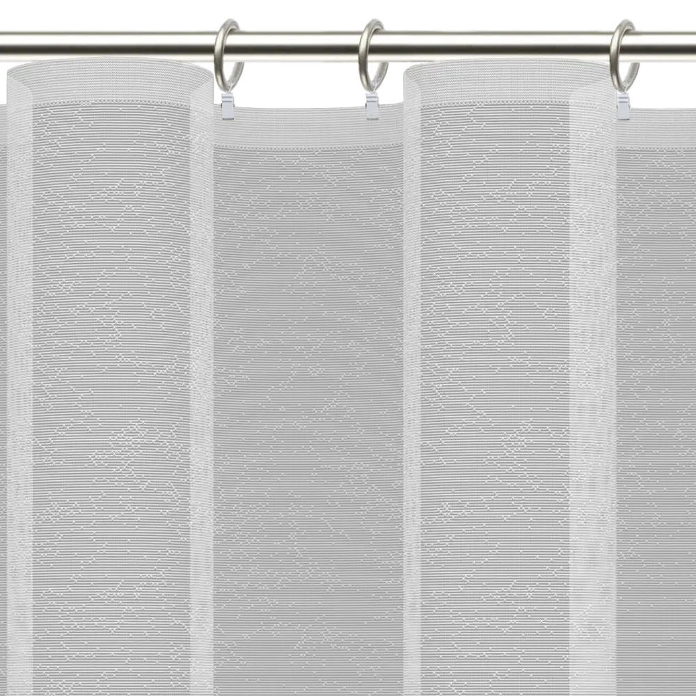 Тюль для кухни "Снегири" 200x165 см цвет белый Santreyd STLM-2148377 - Вид №5