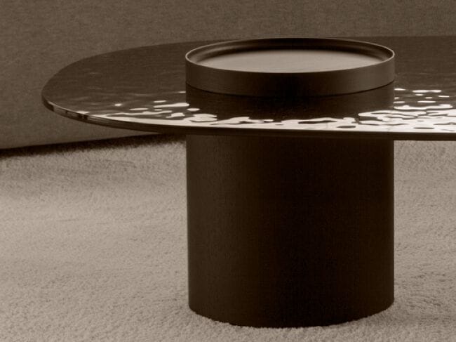 Низкий журнальный столик с мраморным или стеклянным верхом Vibieffe Quite luxury ARCH-00092228 - Вид №10