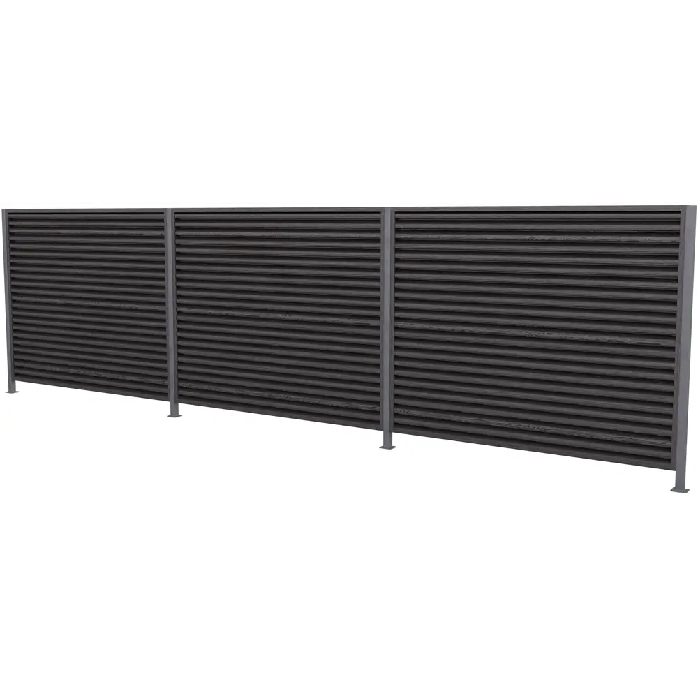 Еврожалюзи Кавказ 2.5x2 м дуб/графит Santreyd STLM-2072729 - Вид №1