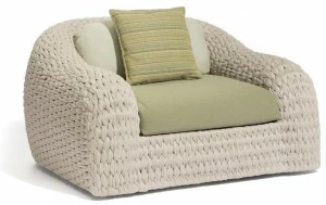 MANUTTI Веревочное садовое кресло с подлокотниками Kobo Fs-1s46