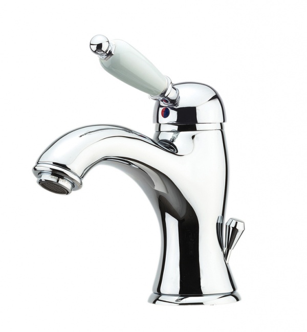 83ZZ5221 Santan Siracuza, однорычажный смеситель для раковины c донным клапаном, цвет бронза 