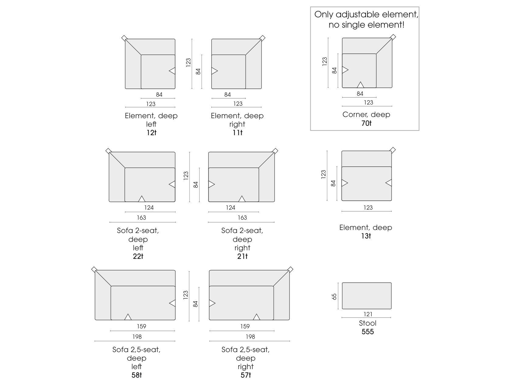 Модульный диван Bullfrog SPHINX ARCH-00134687 - Вид №5