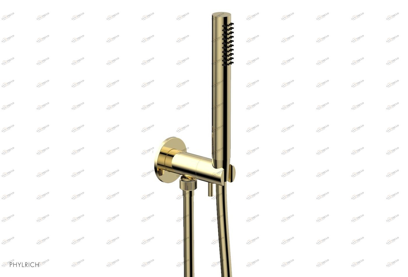 Полотенцесушитель DOLPHIN Phylrich  KA65-014 Polished Nickel 